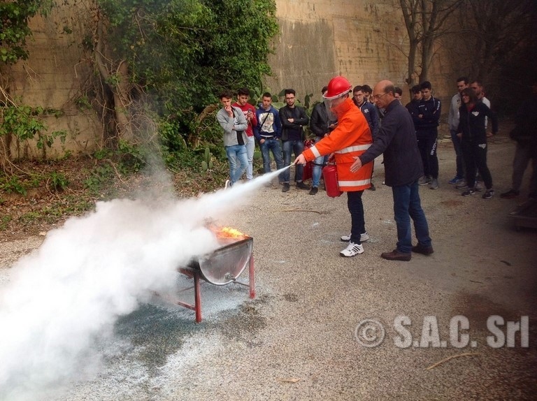 Addestramento degli addetti antincendio